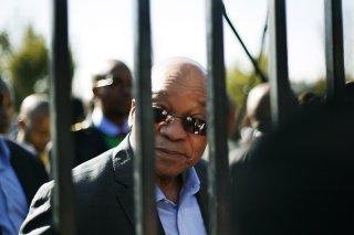 Jacob Zuma est arrivé à 06h00 du matin au centre correctionnel d?estcourt avant d'être "soumis à une procédure de remise de peine" et libéré une heure plus tard (archives).